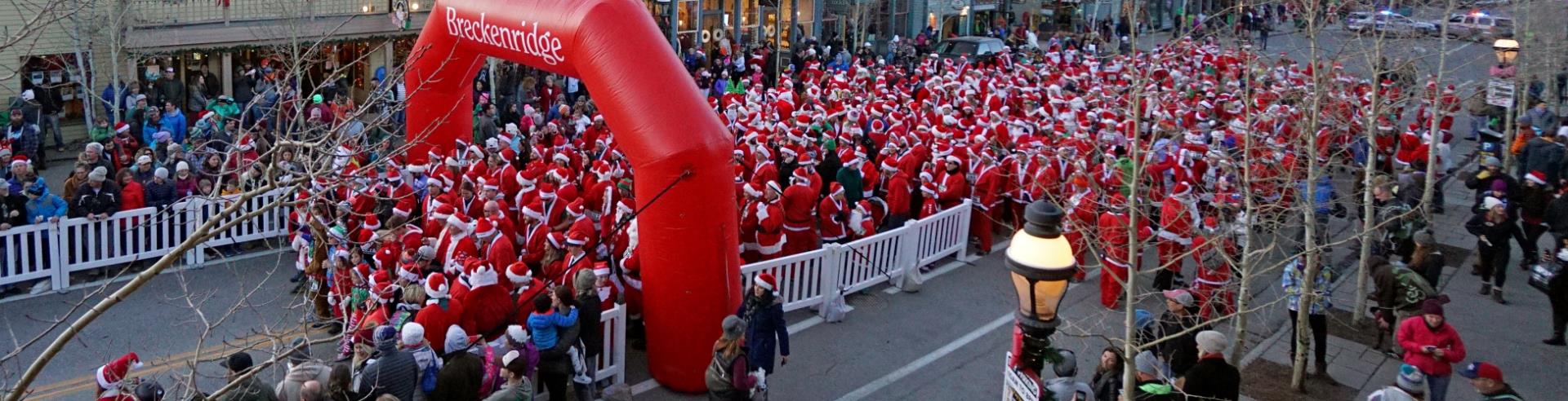 Street view of Race of the Santas