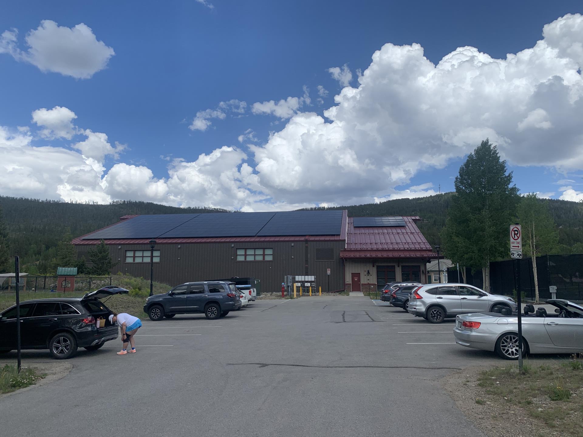 Breckenridge Tennis Center solar panels